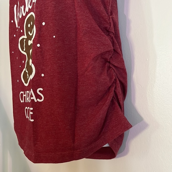 COPY - Bloom T shirt with side shirring - Picture 5 of 7